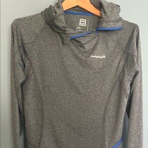 Cute, comfy & breezy grey hoodie; M